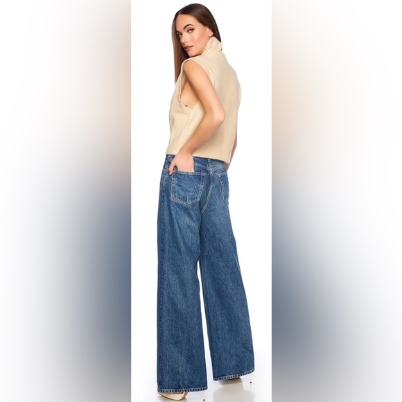 NWT Susana Monaco Mapache Mock Neck Vest S Belgian Creme - Picture 4 of 9